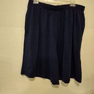 AUGUSTA SPORTSWEAR NAVY SHORTS ADULT XXL 017